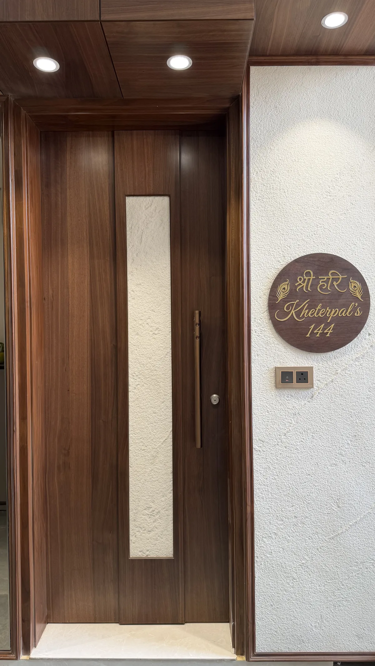 Abhiyan Apartments interior design, Sector 12, Dwarka, by The Omega Group
