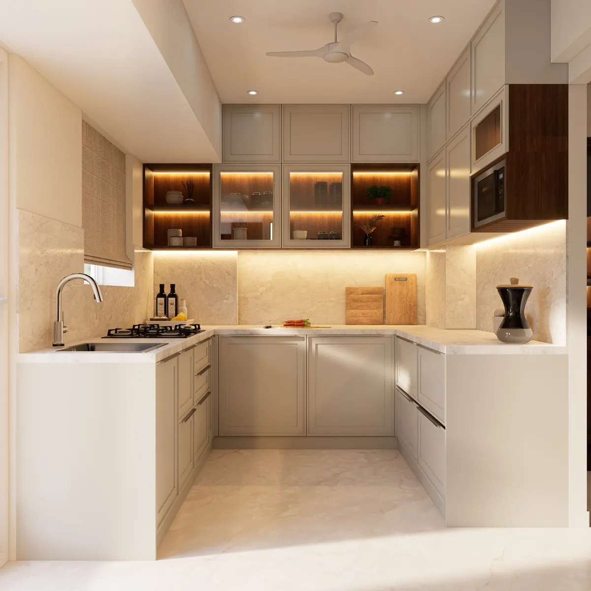 M3M Woodshire villa interior and lounge by The Omega Group